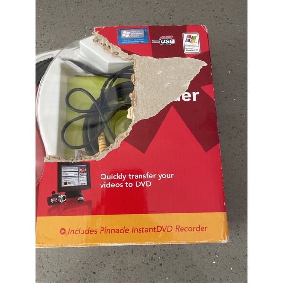 Pinnacle Dazzle DVD Recorder Video Capture PC USB DVC101 Rev 1.1 NTSC PAL Svideo - Picture 5 of 10